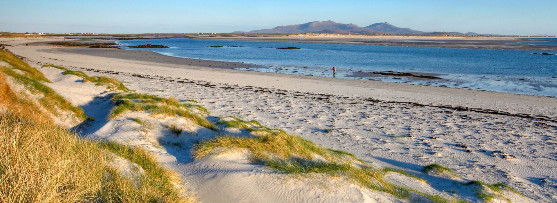 The beach at Liniclate Benbecula