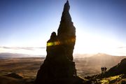 On a clear day a view of the rocky point at the Old Man of Storr - Isle of Skye